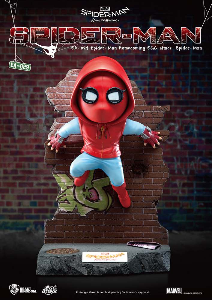 Spider-Man Homecoming Egg Attack Figur ST beast kingdom