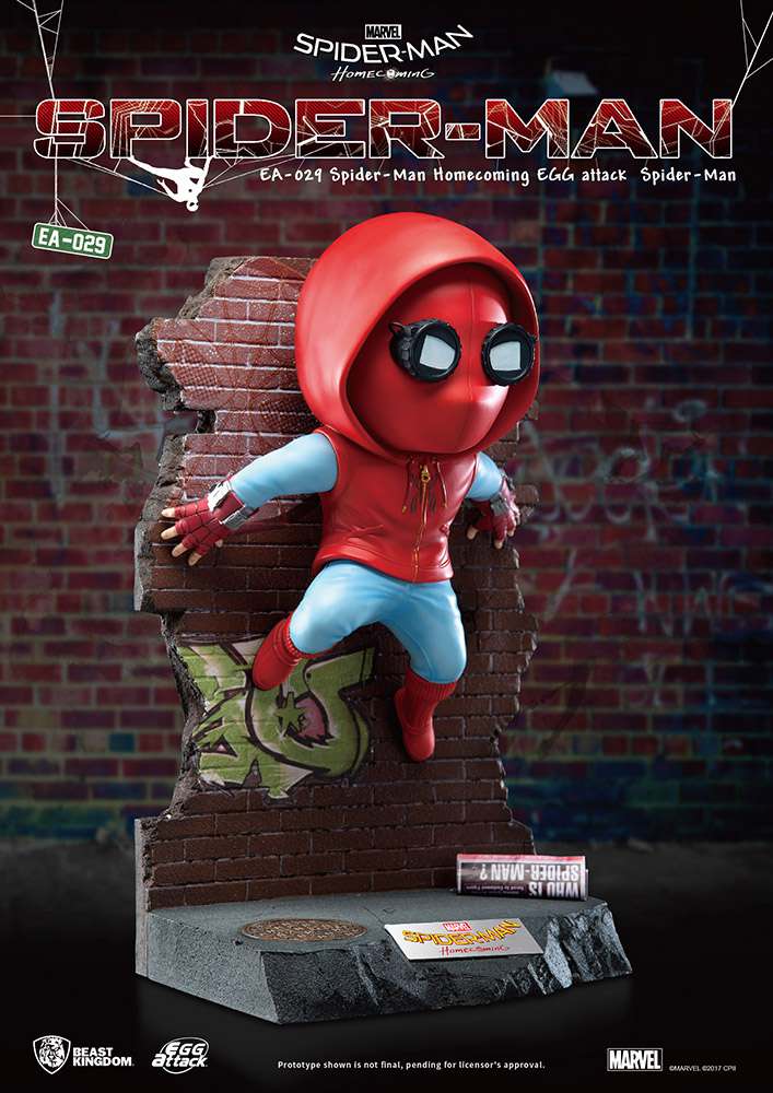 Spider-Man Homecoming Egg Attack Figur ST beast kingdom
