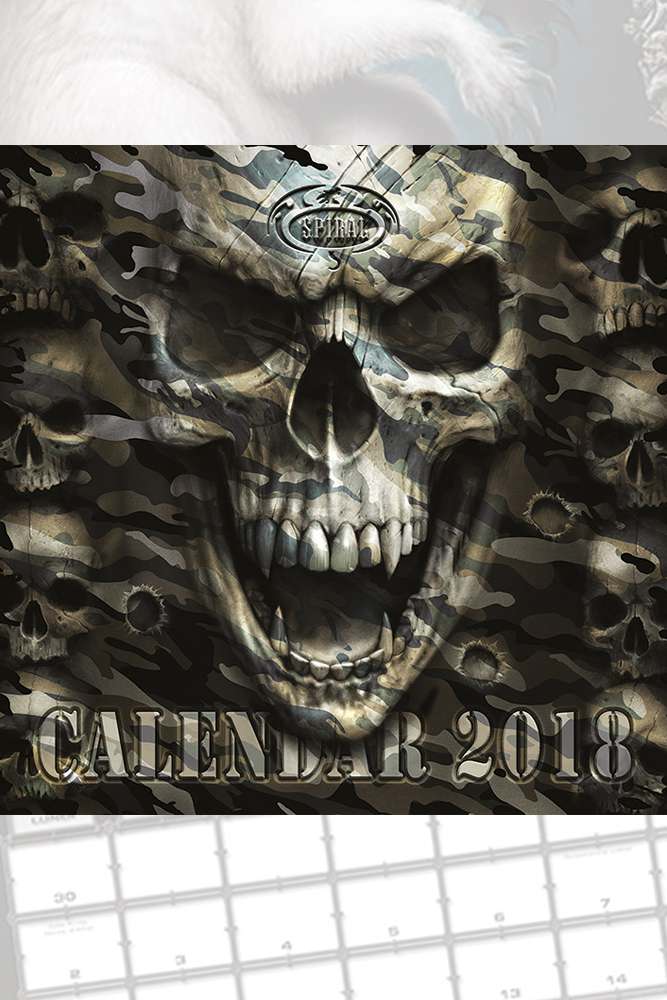 Spiral 2018 kalender pyramid international