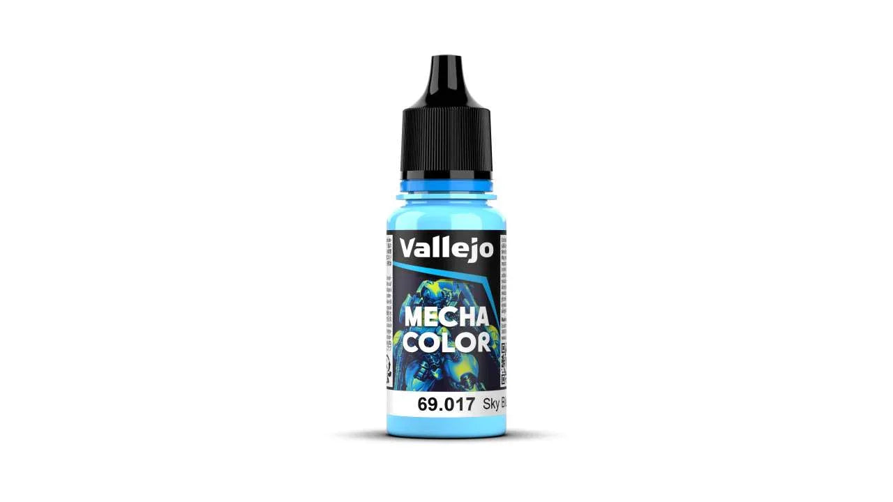 Mecha Color 69017 Sky Blue - Högkvalitativ Akrylfärg - Robotto