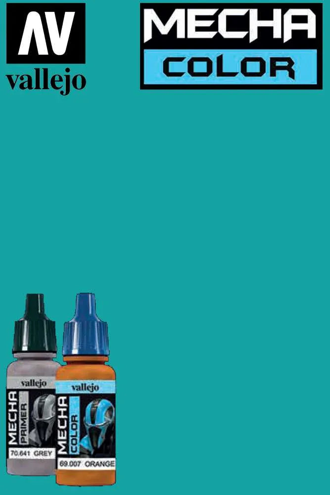 Mecha Color 69023 Turquoise - Vattenbaserad Akrylfärg - Robotto