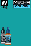 Mecha Color 69023 Turquoise - Vattenbaserad Akrylfärg - Robotto