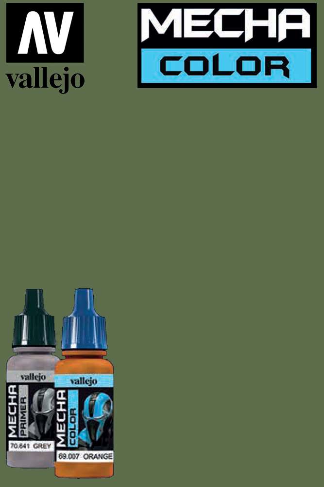 Mecha Color 69028 Olivgrön Akrylfärg vallejo