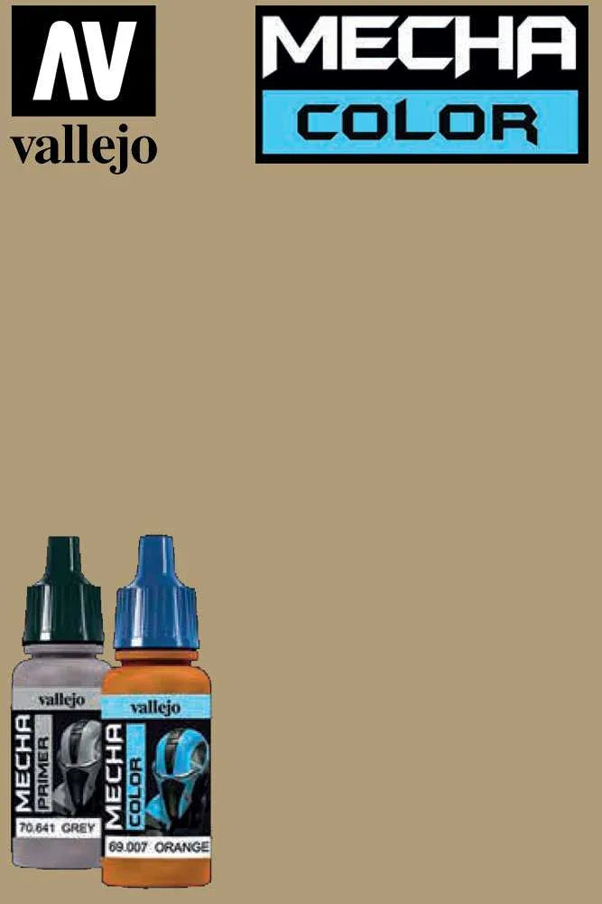Mecha Color 69031 Grå Sand - 17 ml Vattenbaserad Akrylfärg - Robotto