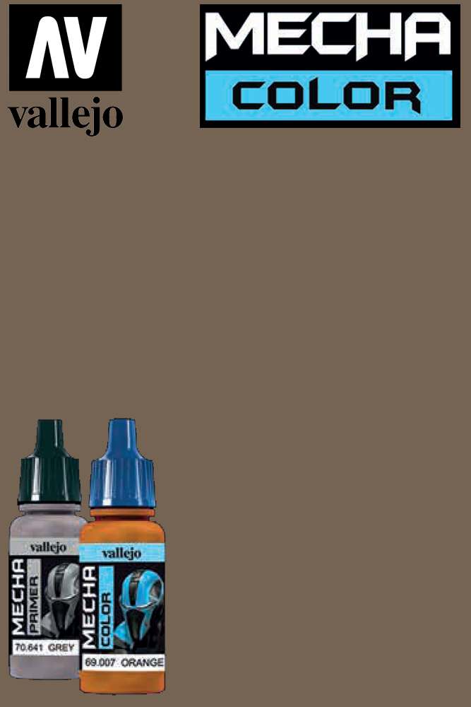 Mecha Color 69034 Brun vallejo