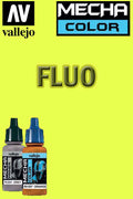 Mecha Color 69054 Gul Fluorescent - Akrylfärg för Modeller vallejo