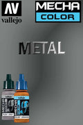 Mecha Color 69063 Steel - Högkvalitativ Vattenbaserad Akrylfärg - Robotto