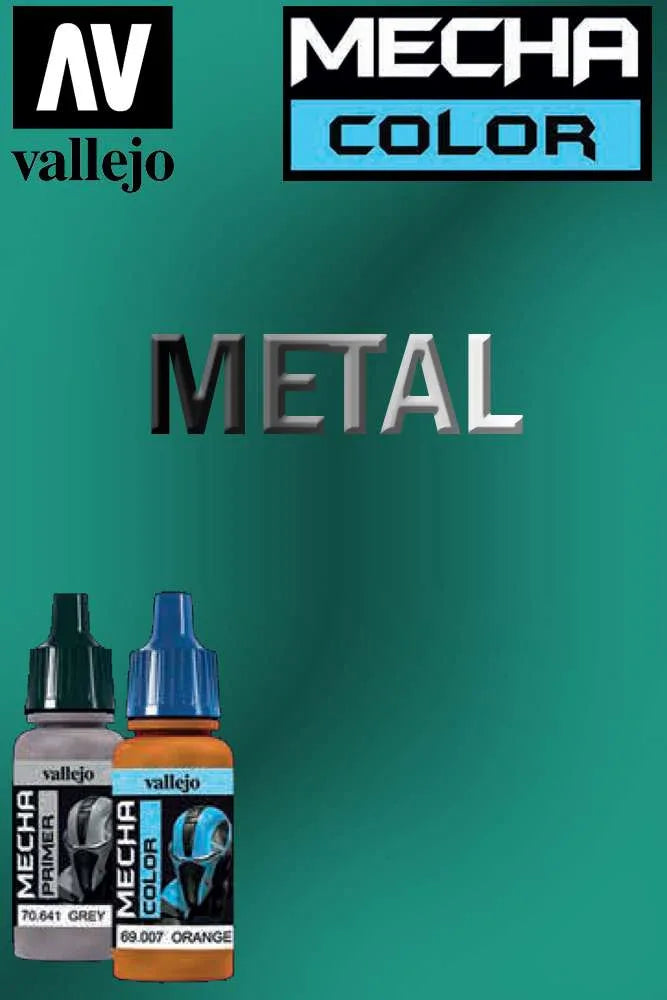 Mecha Color 69068 Metallic Green - Högkvalitativ Akrylfärg - Robotto