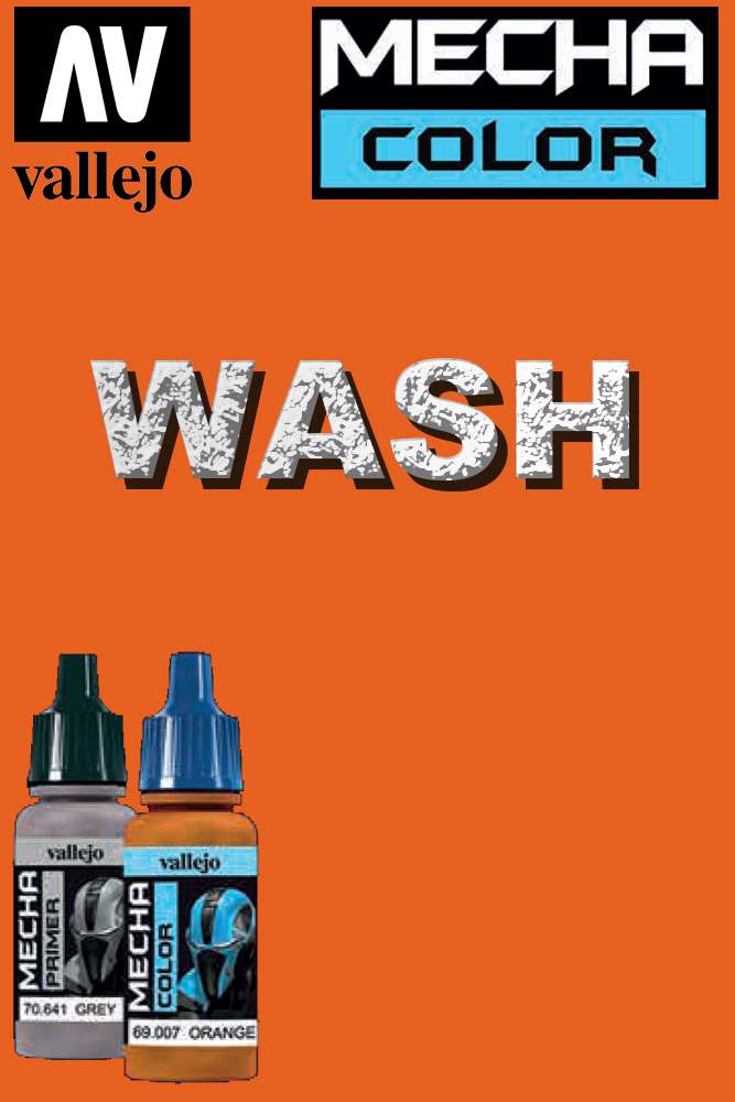 Mecha Color 69507 Mörk Rost Tvätt - 17 ml vallejo