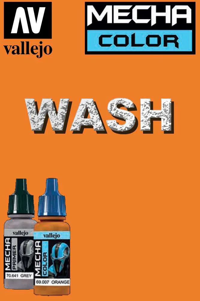 Mecha Color 69505 Light Rust Wash - Högkvalitativ Akrylfärg - Robotto