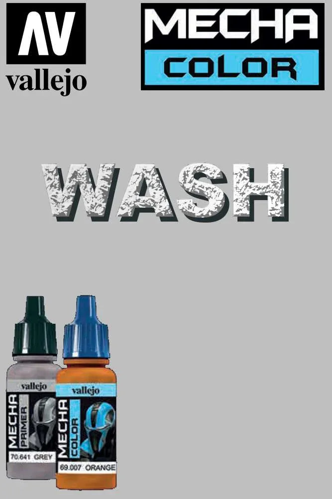 Mecha Color 69515 Light Grey Wash 17ml - Robotto