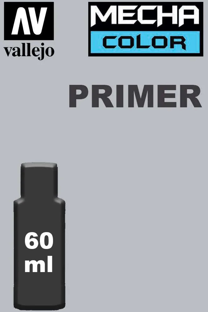 Mecha Color 73641 Primer Grey 60 ml - Högkvalitativ Akrylprimer - Robotto