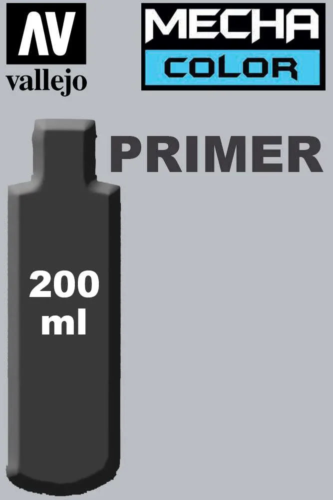 Mecha Color 74641 Primer Grey 200 ml - Högkvalitativ Akrylfärg - Robotto