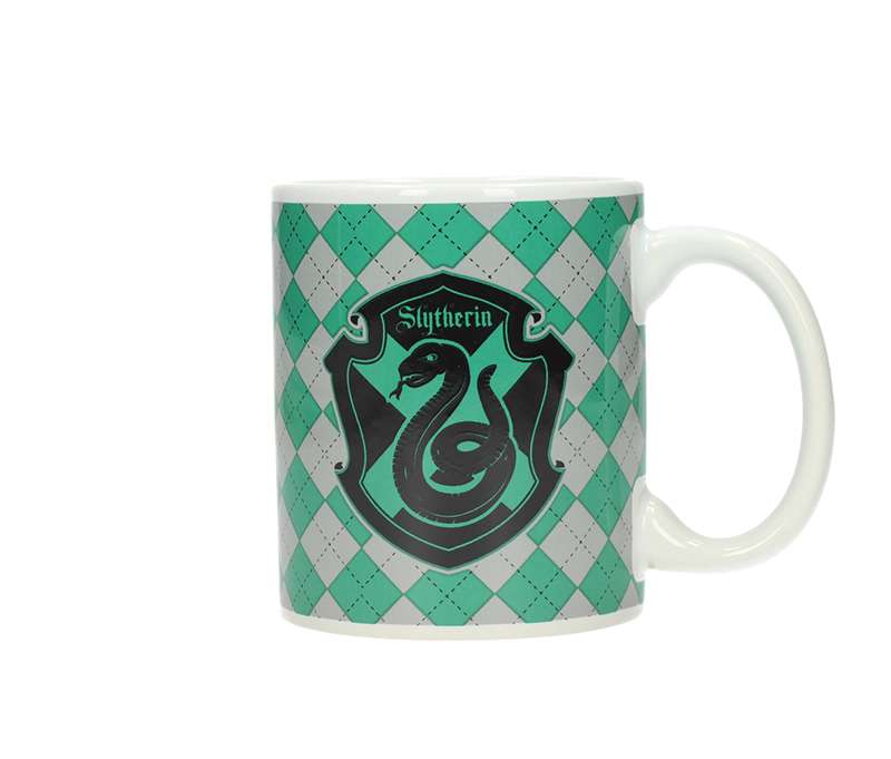 HP Slytherin Vit Mug – Perfekt för Gryffindor och Muggles sd toys