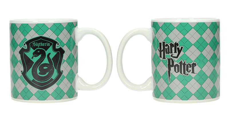 HP Slytherin Vit Mug – Perfekt för Gryffindor och Muggles sd toys