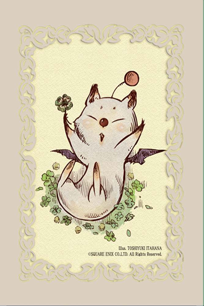 Final Fantasy Trading Card Game Moogle Sleeves square enix