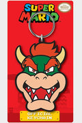 Super Mario Bowser Multilayer Rubber Keychain - 5 cm Length