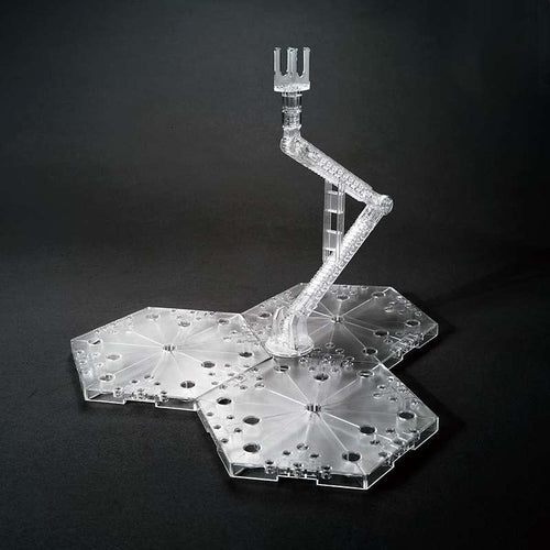 Action Base 4 Clear – Flexible och Transparent Ställning för Figurer - Robotto