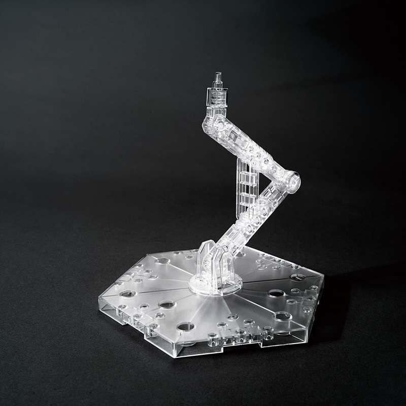 Action Base 5 Clear - Transparent Modellställning - Robotto