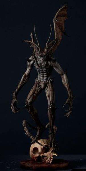 Amon: Apocalypse of Devilman 1/6 Skala Staty gecco