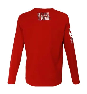 T-Shirt SW EP VIII Republic L/S Red Boy - S