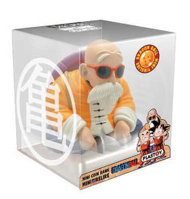 Dragon Ball Master Roshi Mini Penningbank plastoy