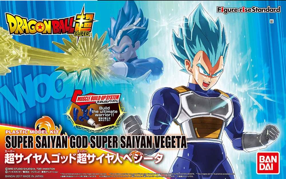 Figure Rise Super Saiyan God Vegeta - By Bandai - Robotto