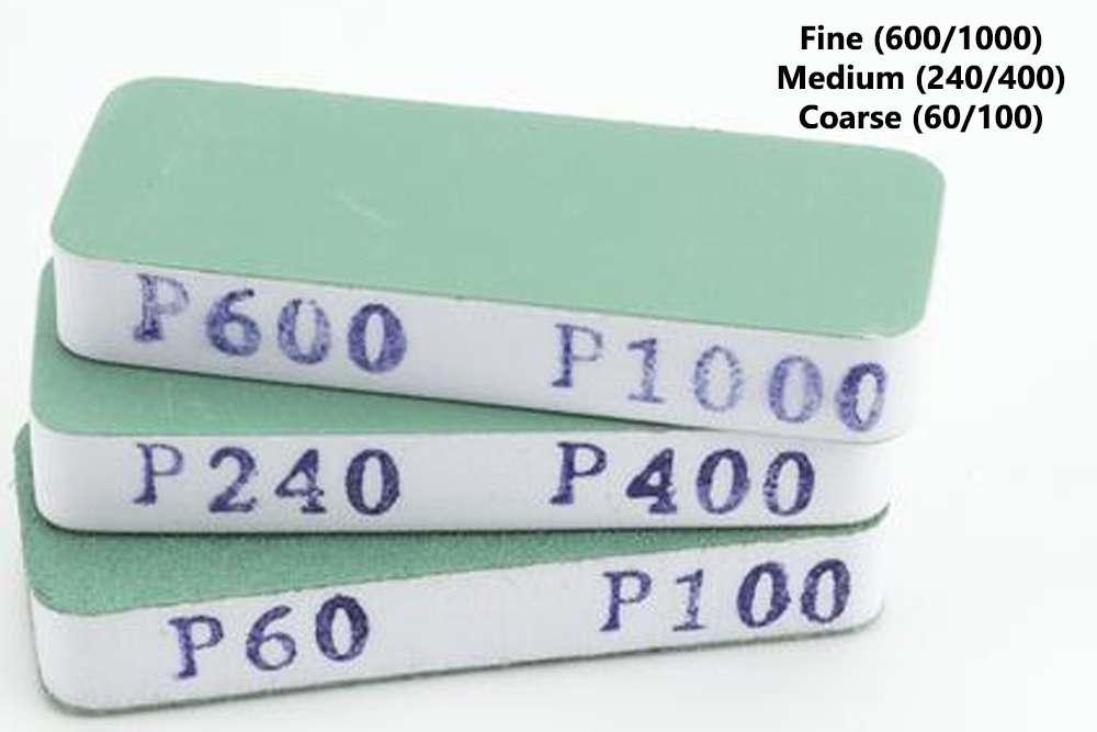 FlexiSlipar Set - Dual Grit x3 (80x30x12mm) - Robotto