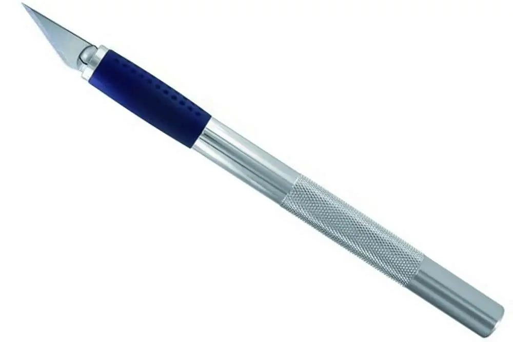 Deluxe Modellkniv Nr.1 – Aluminium Soft Grip med #11 Blad för Precisionsskärning och Detaljarbete