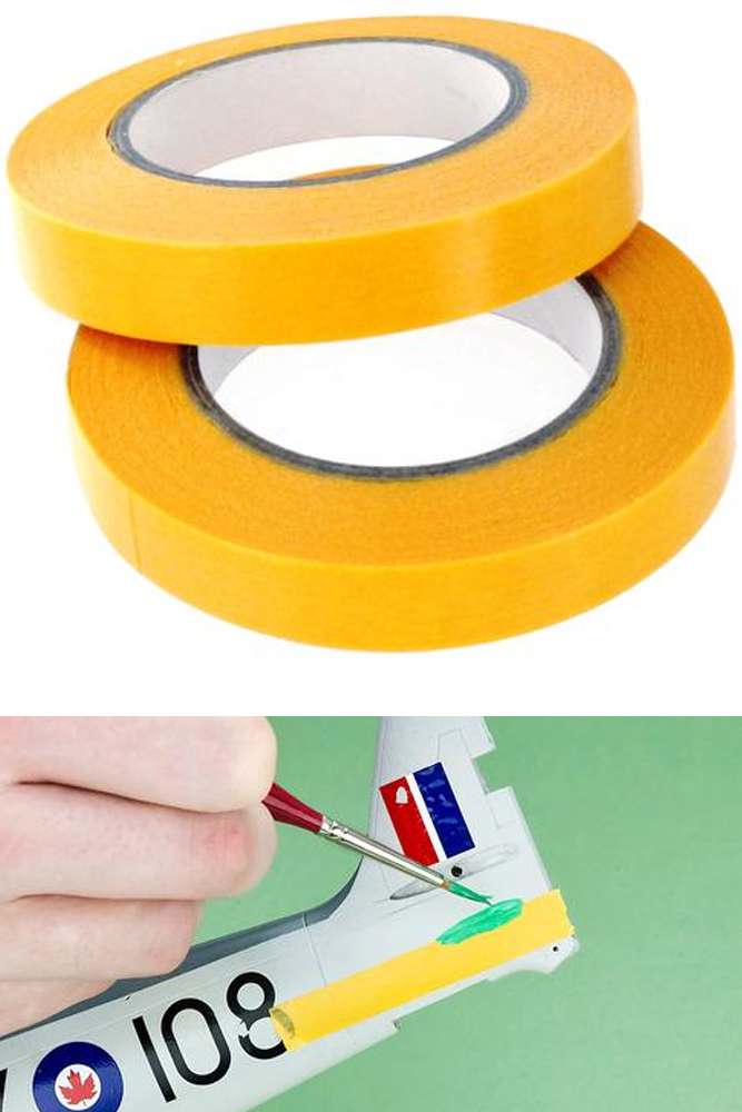 Masking Tape 10mm x 18m - Twin Pack vallejo