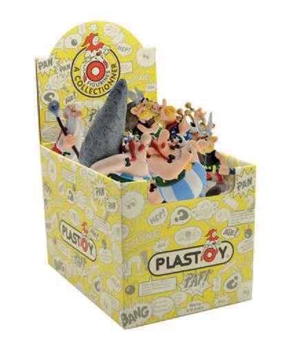 Asterix Figur Slumpad Display (25 PVC-Figurer) - Robotto