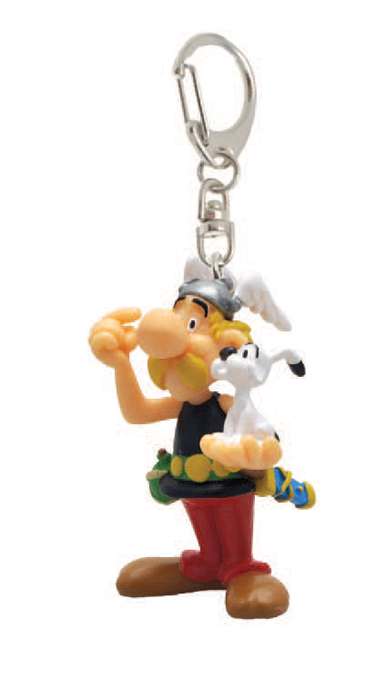 Asterix med Idefix Nyckelring - Charmig Samlaraccessoar plastoy