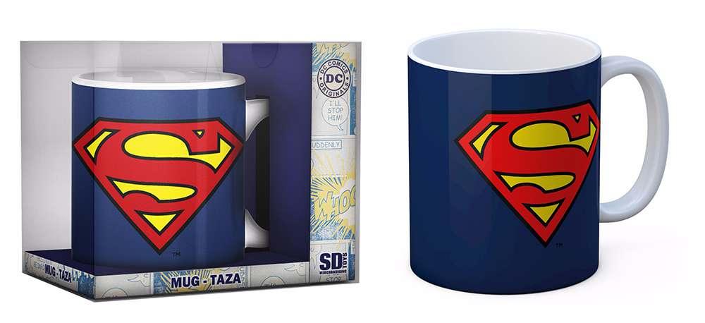 Superman Logotyp Keramikmugg - Robotto