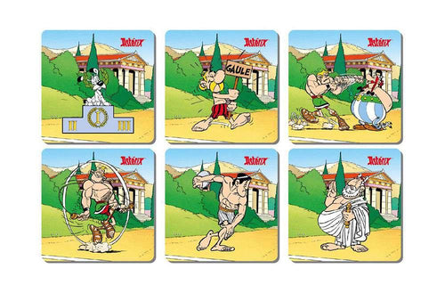 Asterix Olympiska Spel 6 Underlägg Set - Robotto
