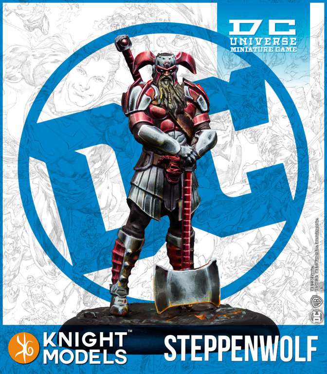 Dcumg Steppenwolf & Parademons Miniatyrspel knight models
