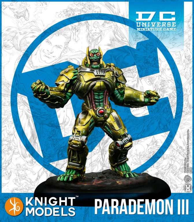 Dcumg Steppenwolf & Parademons Miniatyrspel knight models