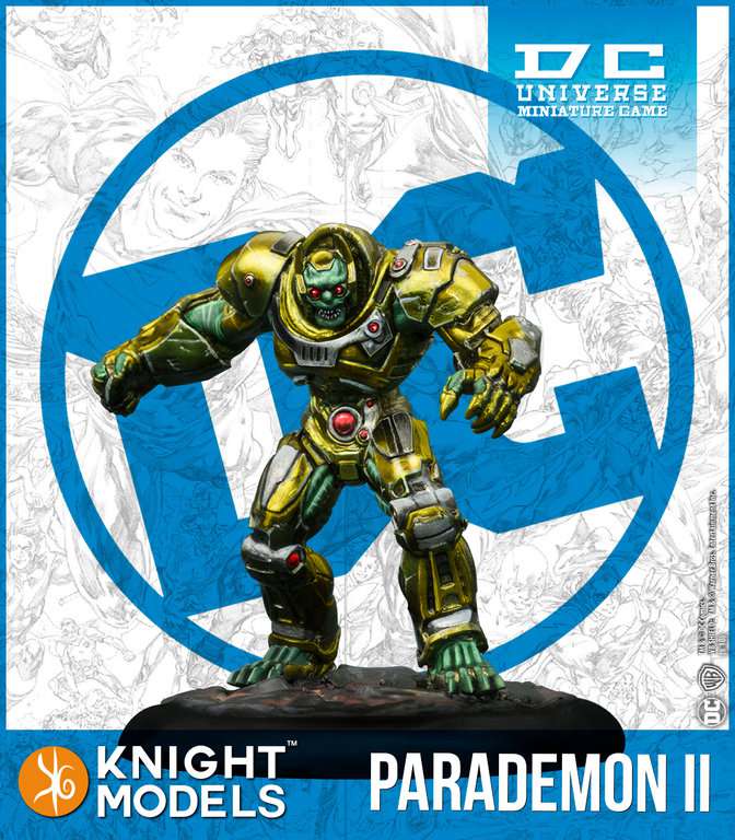 Dcumg Steppenwolf & Parademons Miniatyrspel knight models