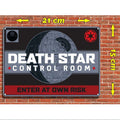 SW DEATH STAR TIN SIGN
