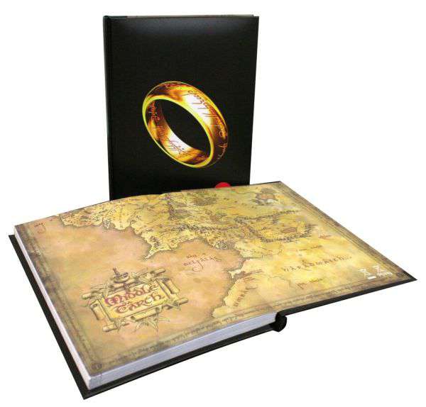 Lotr The One Ring Anteckningsbok med Ljus sd toys