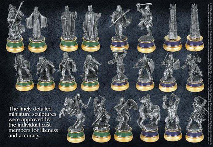 Lord of the Rings Schackset noble collections