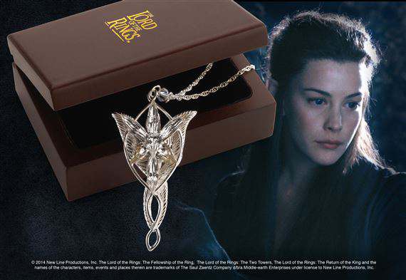 Lotr Arwen Evenstar Pendant - Eleganta Smycken för Fans noble collections