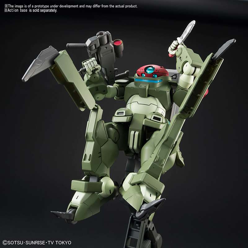 Hgbd Grimoire Red Beret 1/144 - Modellbyggsats bandai model kit gunpla