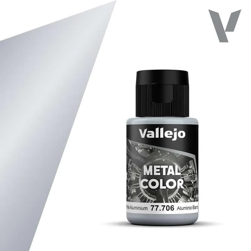 Metal Color 77706 Vit Aluminium Vattenbaserad Färg - Robotto