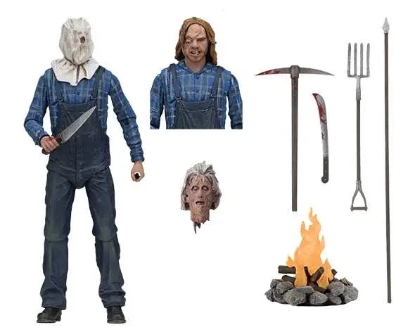 Friday The 13th Ultim Jason Part 2 – 7-inch scale exclusive collector figure with interchangeable heads