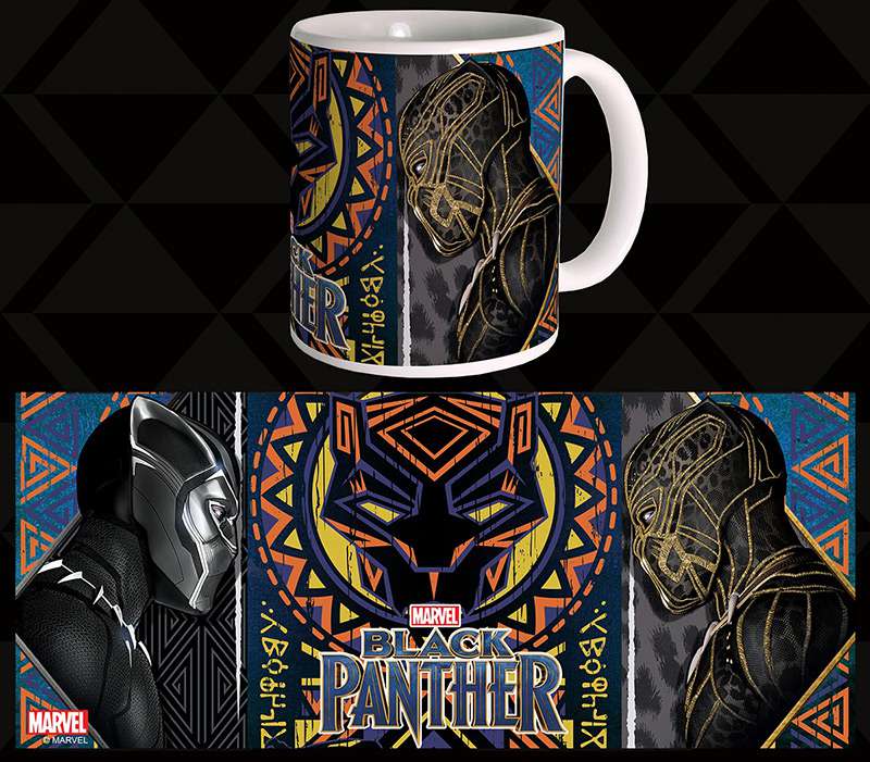 Svart panter stridsmugg semic