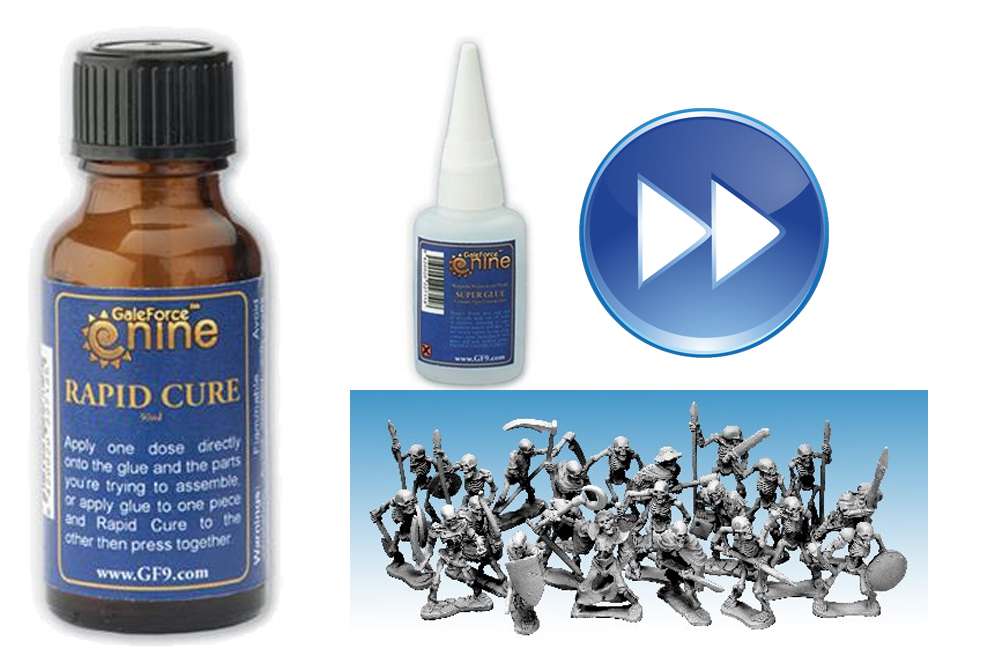 Rapid Cure - Snabbtorkande Superlim Accelerator gf9-battlefront