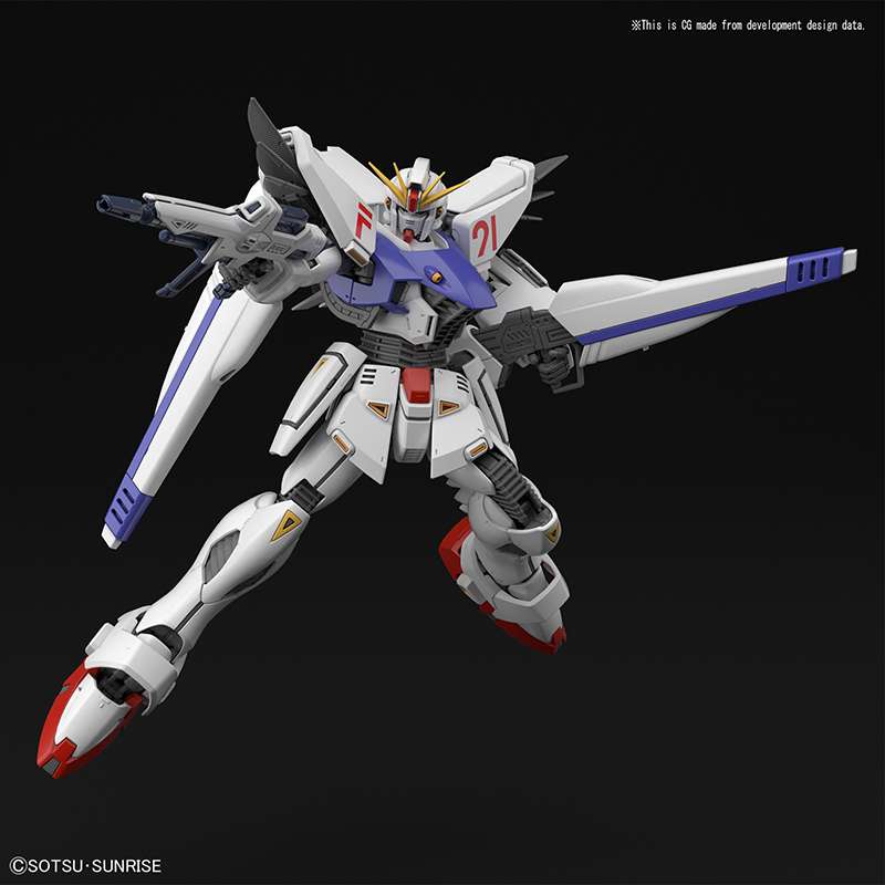 MG Gundam F91 Ver 2.0 1/100 - Modellbyggsats bandai model kit gunpla