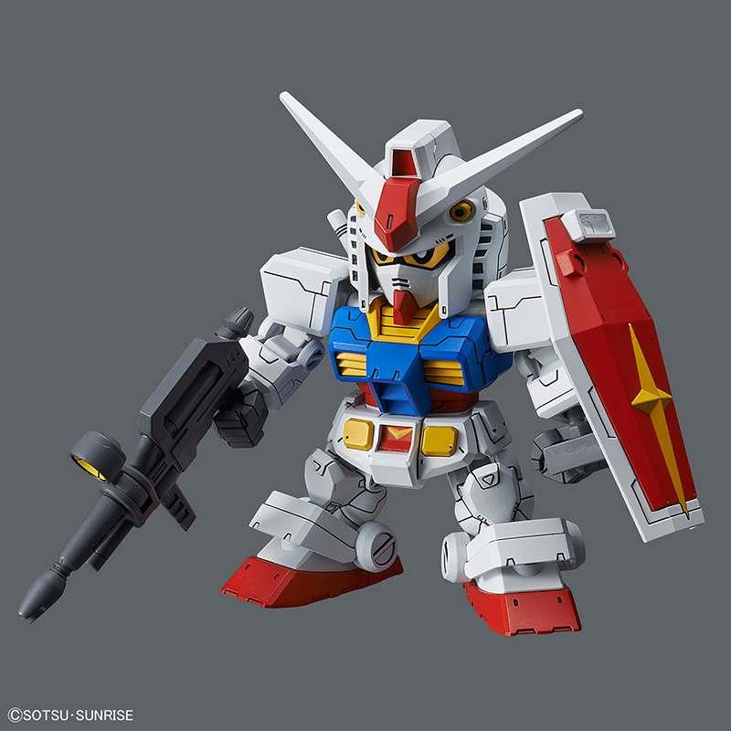 SD Cross Silhouette Gundam RX-78-2 - Den Klassiska Mobilen - Robotto