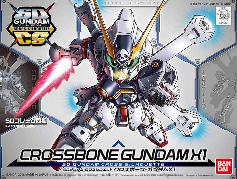 SD Cross Silhouette Gundam Crossbone X1 - Det perfekta byggsetet - Robotto