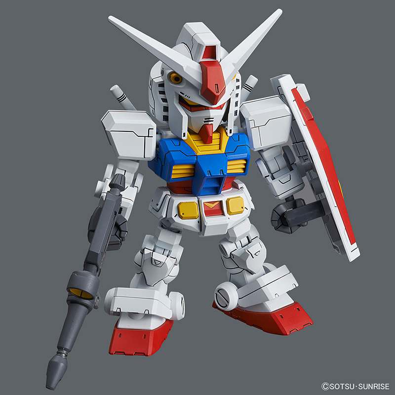 Sd Cross Silhouette RX-78-2 & CRS Frame - Modellbyggsats bandai model kit gunpla